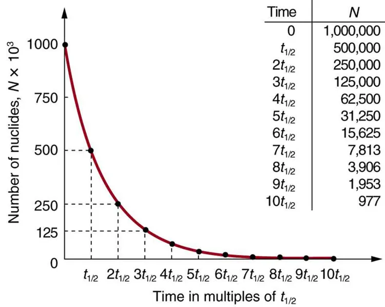 Half-Life & Rate of Decay